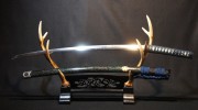 日本刀 銘：在銘【景光】 刀身 62.6ｃｍ 拵付き