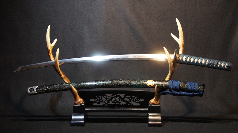 日本刀 銘：在銘【景光】 刀身 62.6ｃｍ 拵付き