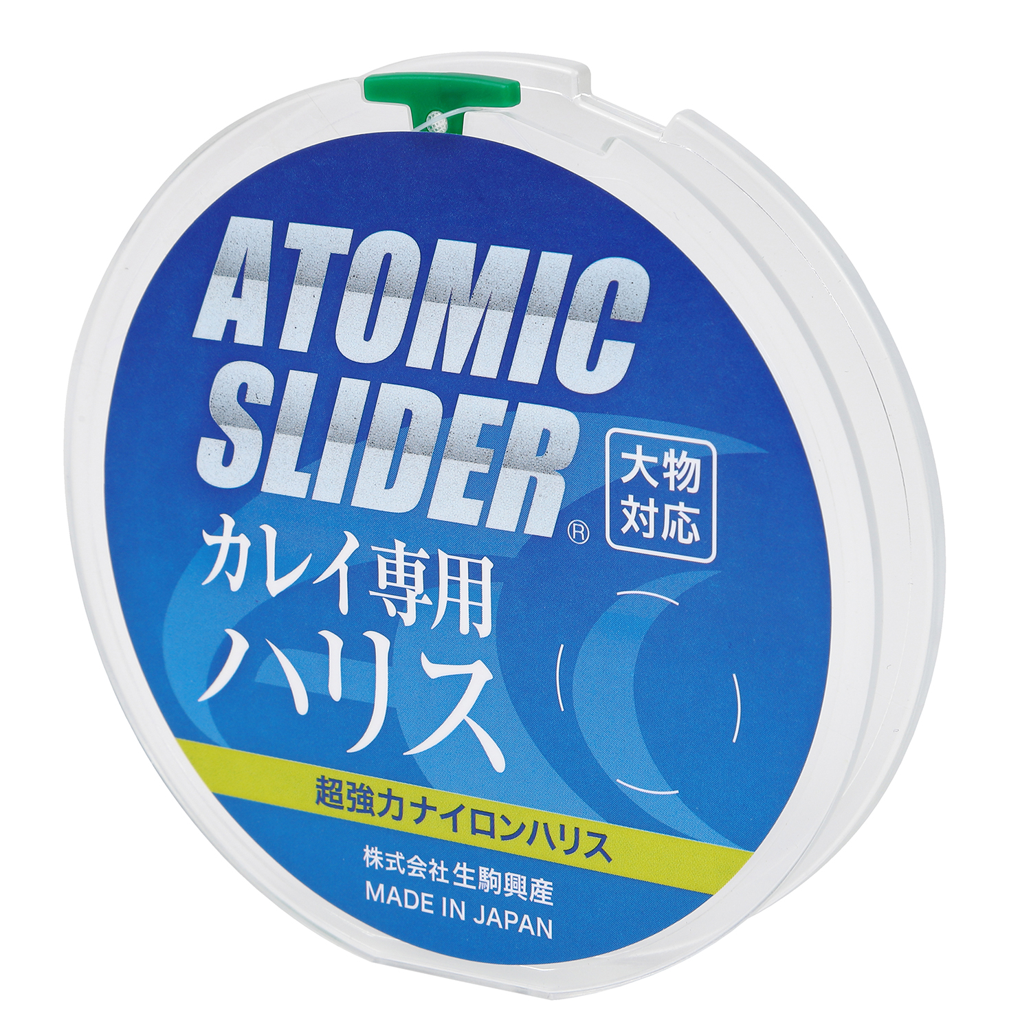アトミックスライダーカレイ専用ハリス ホワイトブレイド6号50m