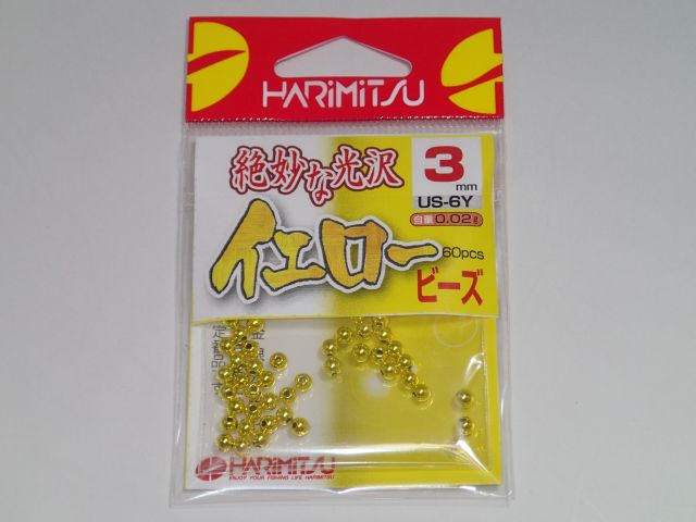 ハリミツ　イエロービーズ３号（ＵＳ－６Ｙ）