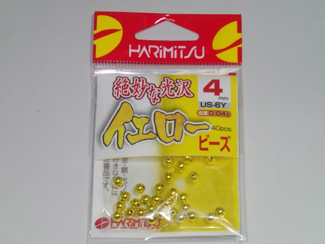 ハリミツ　イエロービーズ４号（ＵＳ－６Ｙ）