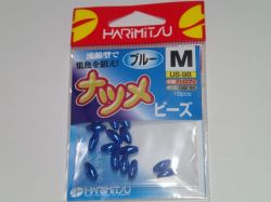 ハリミツ　ナツメビーズブルーＭ
