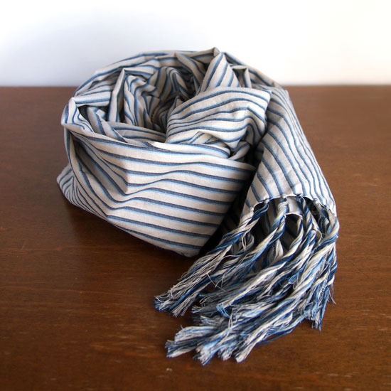 川越唐桟　さわやか白