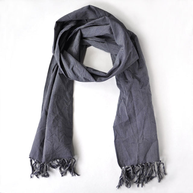 川越唐桟くびまき　万筋