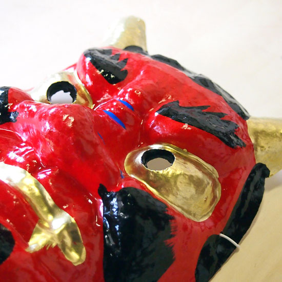 鬼　面　年代物 鬼 面 年代物