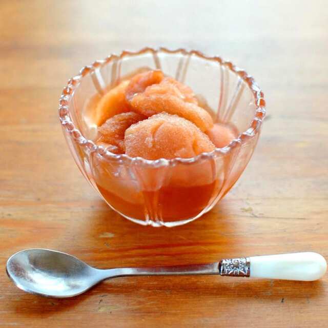 ゼリーシャーベット状