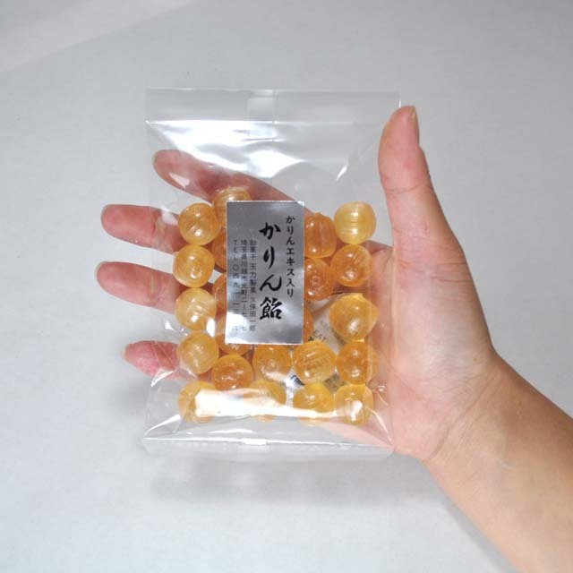 かりん飴サイズ感