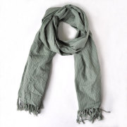 川越唐桟くびまき　金通縞