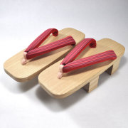 川越唐桟　下駄　芳町