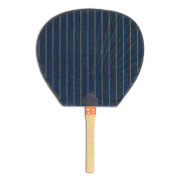 川越唐桟 越生うちわ ピンストライプ