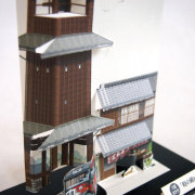 川越はがき　時の鐘&田中屋