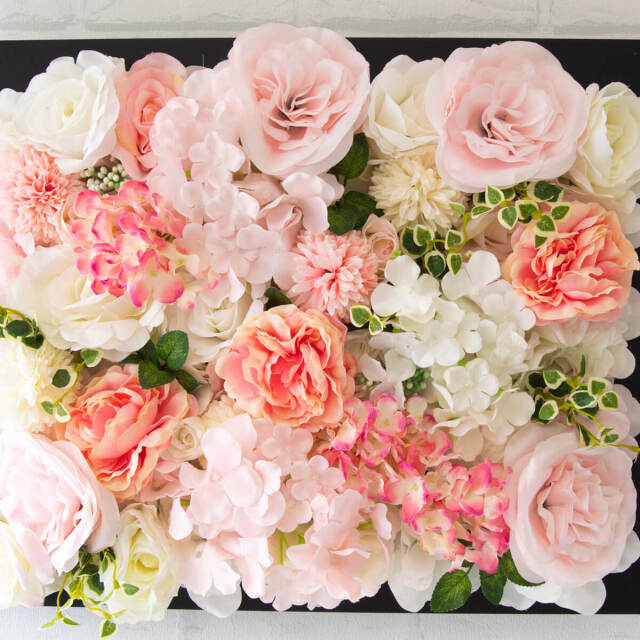 造花壁掛けフラワー フェイクグリーン壁掛け ウォールグリーン