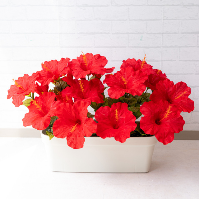 フラワープランター 造花 フラワーアレンジメント アートフラワー