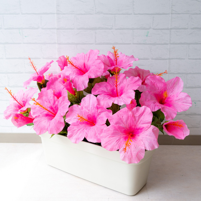 フラワープランター 造花 フラワーアレンジメント アート