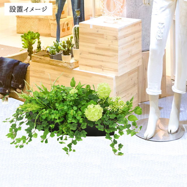 フラワープランター 造花 フラワーアレンジメント アートフラワー