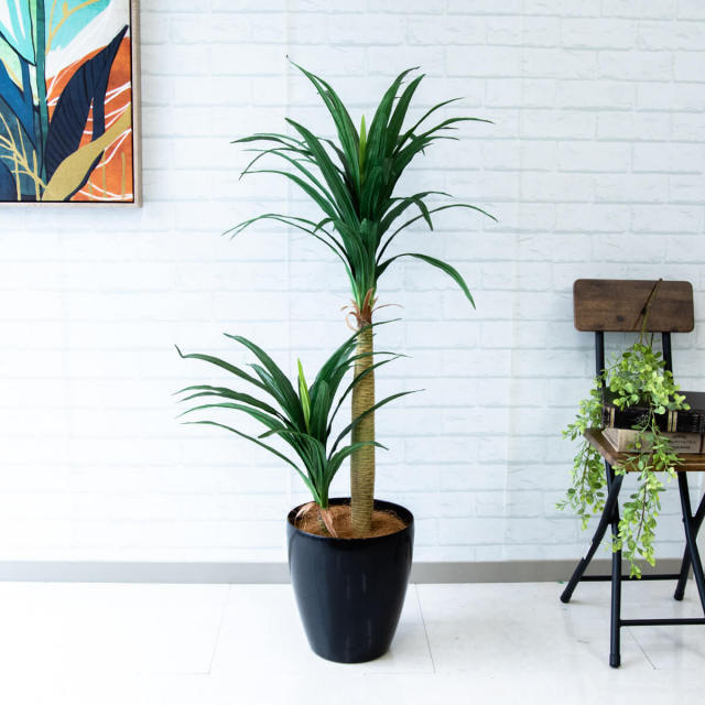 人工 観葉植物 フェイク グリーン ドラセナコンシナ H約120cm