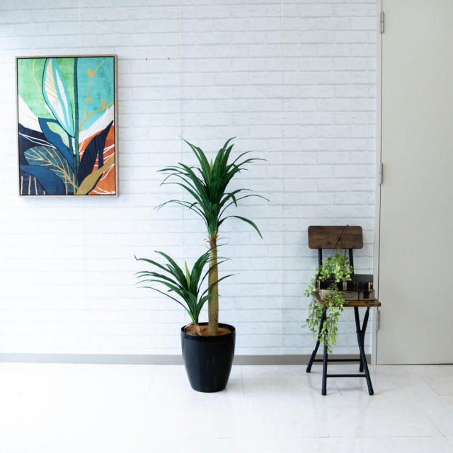 人工 観葉植物 フェイク グリーン ドラセナコンシナ H約120cm