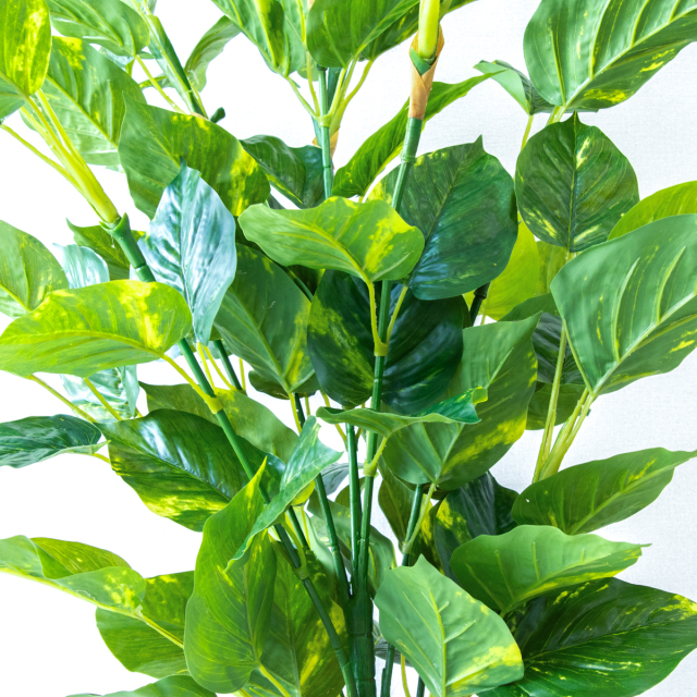 人工 観葉植物 フェイク グリーン パキラ H約145cm 店舗 装飾 開店