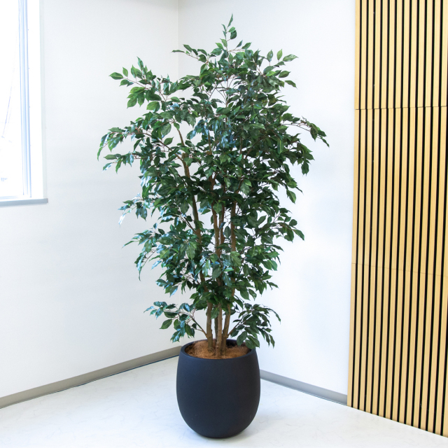 人工 観葉植物 フェイク グリーン ユッカポット H約120cm 店舗 装飾