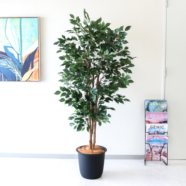 人工 観葉植物 フェイク グリーン ユッカポット H約120cm 店舗 装飾