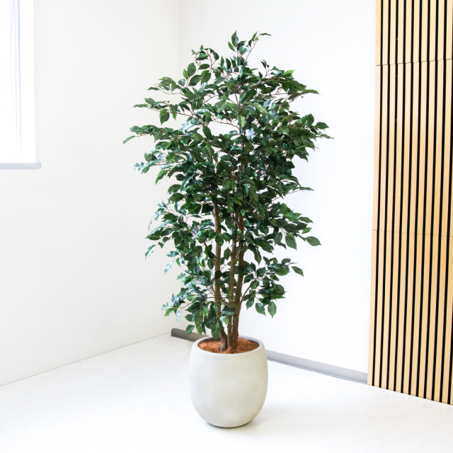 人工 観葉植物 フェイク グリーン ユッカポット H約120cm 店舗 装飾