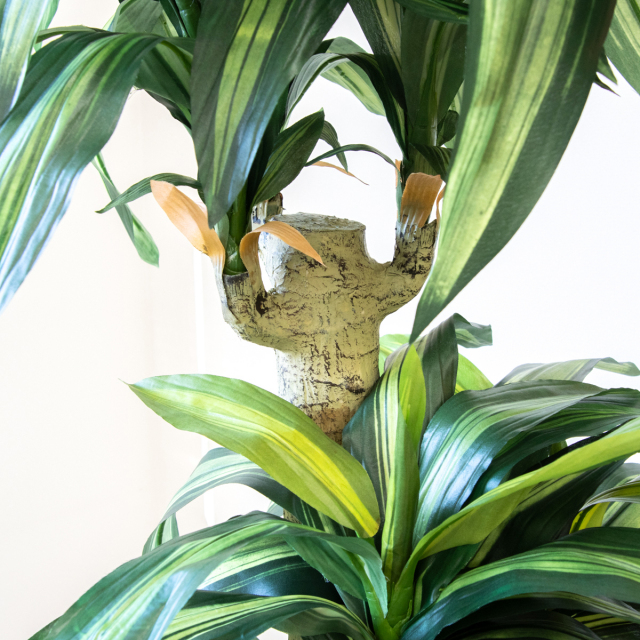 人工 観葉植物 フェイク グリーン ユッカポット H約120cm 店舗 装飾