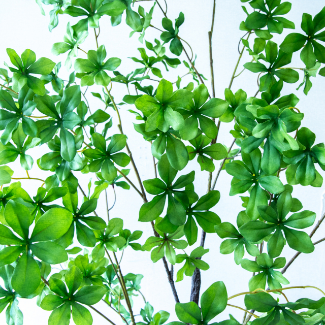 人工 観葉植物 フェイク グリーン ベンジャミンフィカスツリー H約