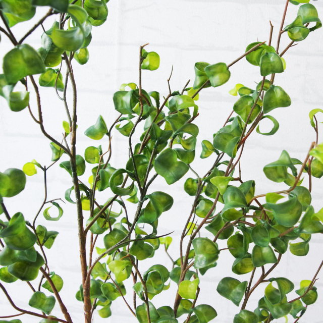 人工 観葉植物 フェイク グリーン ベンジャミンバロックポット H