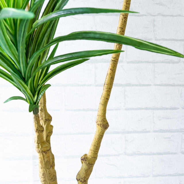 中型 人工観葉植物 緑色 人工 観葉植物 フェイク グリーン ドラセナスリム H約120cm 店舗 装飾