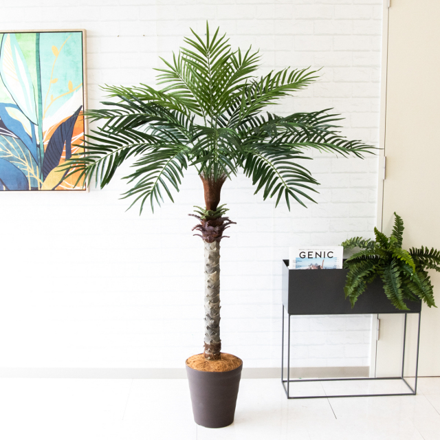 人工 観葉植物 フェイク グリーン フェニックスパームツリー(ヤシの木