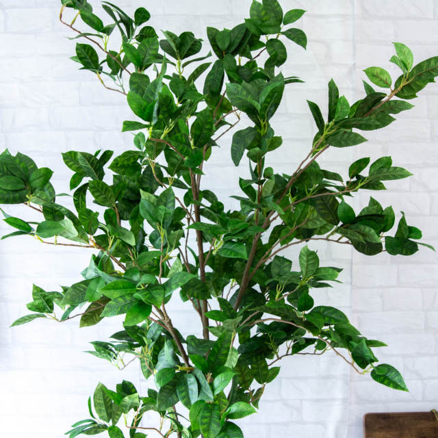 中型 人工観葉植物 緑色 人工 観葉植物 フェイク グリーン ゼブラポット H約90cm 店舗