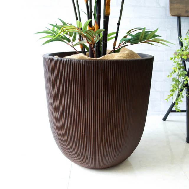 人工 観葉植物 フェイク グリーン 黒竹 H約190cm 大型 店舗 装飾