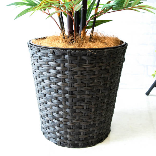 人工 観葉植物 フェイク グリーン 黒竹 H約190cm 大型 店舗 装飾 開店