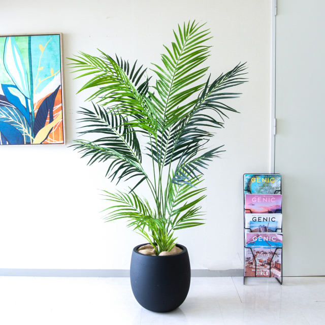 大型　パームツリー　フェイク観葉植物 人工 観葉植物 フェイク グリーン アレカパームツリー H約200cm 大型