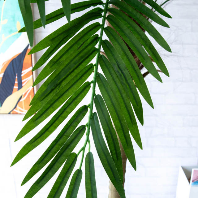 フェイクグリーン　人工ヤシ　２本セット ヤシ 観葉植物 屋外用 人気 おしゃれ インテリアグリーン