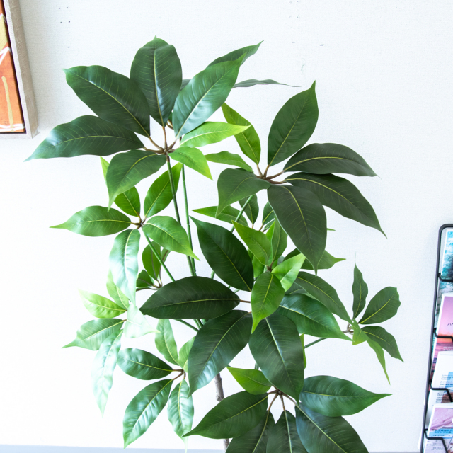 人工 観葉植物 フェイク グリーン ベンジャミンフィカスツリー H約