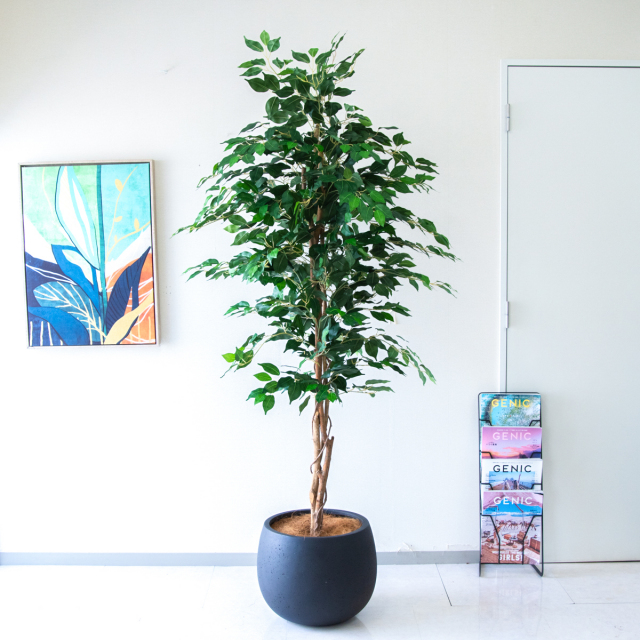 人工 観葉植物 フェイク グリーン アレカパームツリー H約200cm 大型