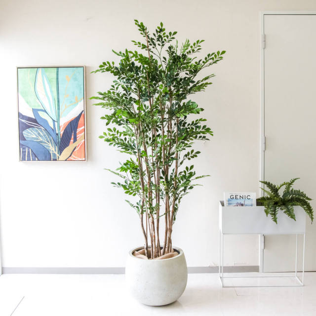 光触媒　人工観葉植物　ウォールグリーン　フェイクグリーン　トネリコ120FST 光触媒 人工観葉植物 ウォールグリーン フェイクグリーン