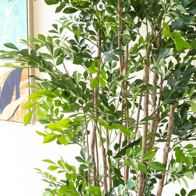 人工 観葉植物 フェイク グリーン ユッカポット H約120cm 店舗 装飾