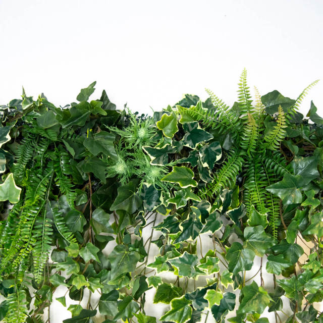 壁面緑化ネット ウォール グリーン 壁掛け 造花 フェイク 人工