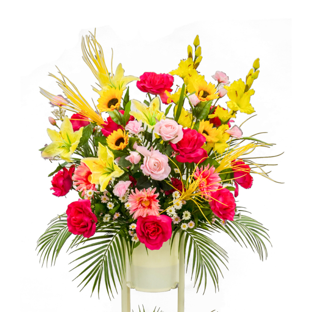 造花スタンド 開店祝い スタンド花 スタンドフラワー フラワースタンド