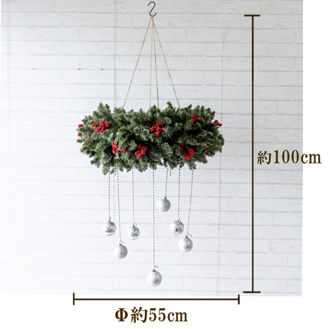 フェイクグリーン ハンギング 吊り下げ バスケット 観葉植物 造花