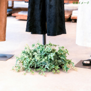 造花プランター インテリアプランター 寄せ植え フェイクグリーン フラワー アレンジメント アートフラワー 店舗装飾 ディスプレイ 商業施設 住宅展示場 モデルハウス ショールーム/PFE011-BOTBK 造花インテリアプランター(オランダアイビー・ボックスウッド・etc)