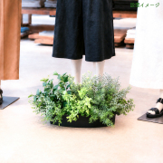 造花プランター インテリアプランター 寄せ植え フェイクグリーン フラワー アレンジメント アートフラワー 店舗装飾 ディスプレイ 商業施設 住宅展示場 モデルハウス ショールーム/PFE014-BOTBK 造花インテリアプランター()