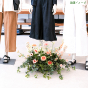 造花プランター インテリアプランター 寄せ植え フェイクグリーン フラワー アレンジメント アートフラワー 店舗装飾 ディスプレイ 商業施設 住宅展示場 モデルハウス ショールーム/PFE016-BOTSV 造花インテリアプランター()