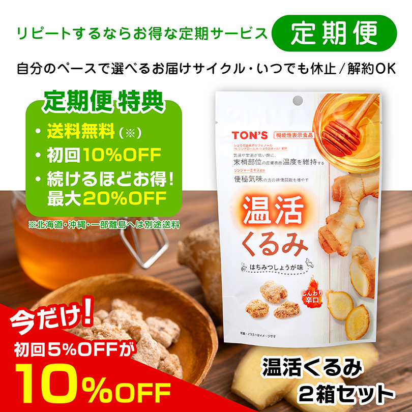 定期便スタートキャンペーン