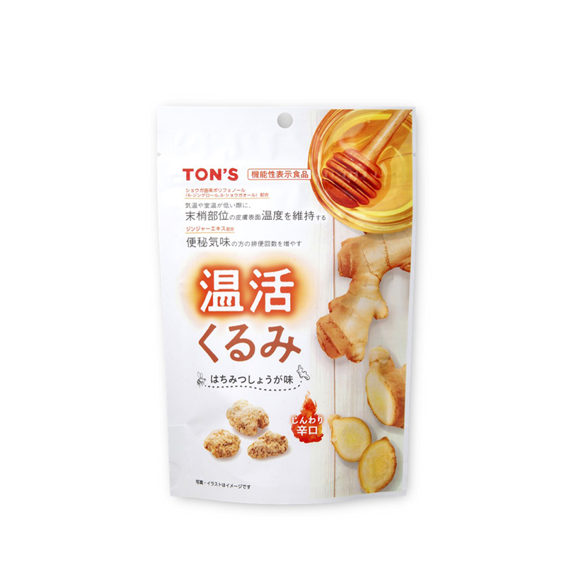 温活くるみ はちみつしょうが味 64g