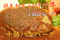 十勝ハンバーグ180ｇ　いけだ牛・十勝野ポーク　