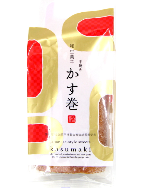 手焼き　和生菓子　かす巻き