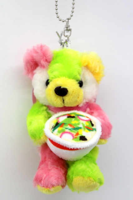 【ご当地ベア】長崎ちゃんぽん（ボールチェーンマスコットST）